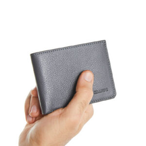 Grande Hakiki Deri Siyah Erkek Cüzdanı