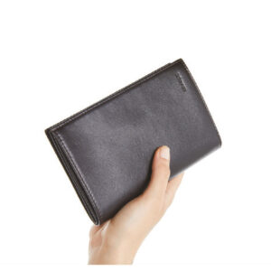Grande Hakiki Deri Siyah Erkek Cüzdanı