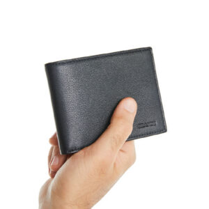 Grande Hakiki Deri Siyah Erkek Cüzdanı