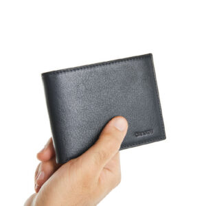 Grande Hakiki Deri Siyah Erkek Cüzdanı