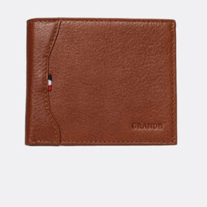 Grande Hakiki Deri Kahverengi Erkek Cüzdanı