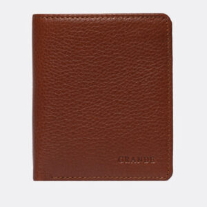 Grande Hakiki Deri Kahverengi Erkek Cüzdanı