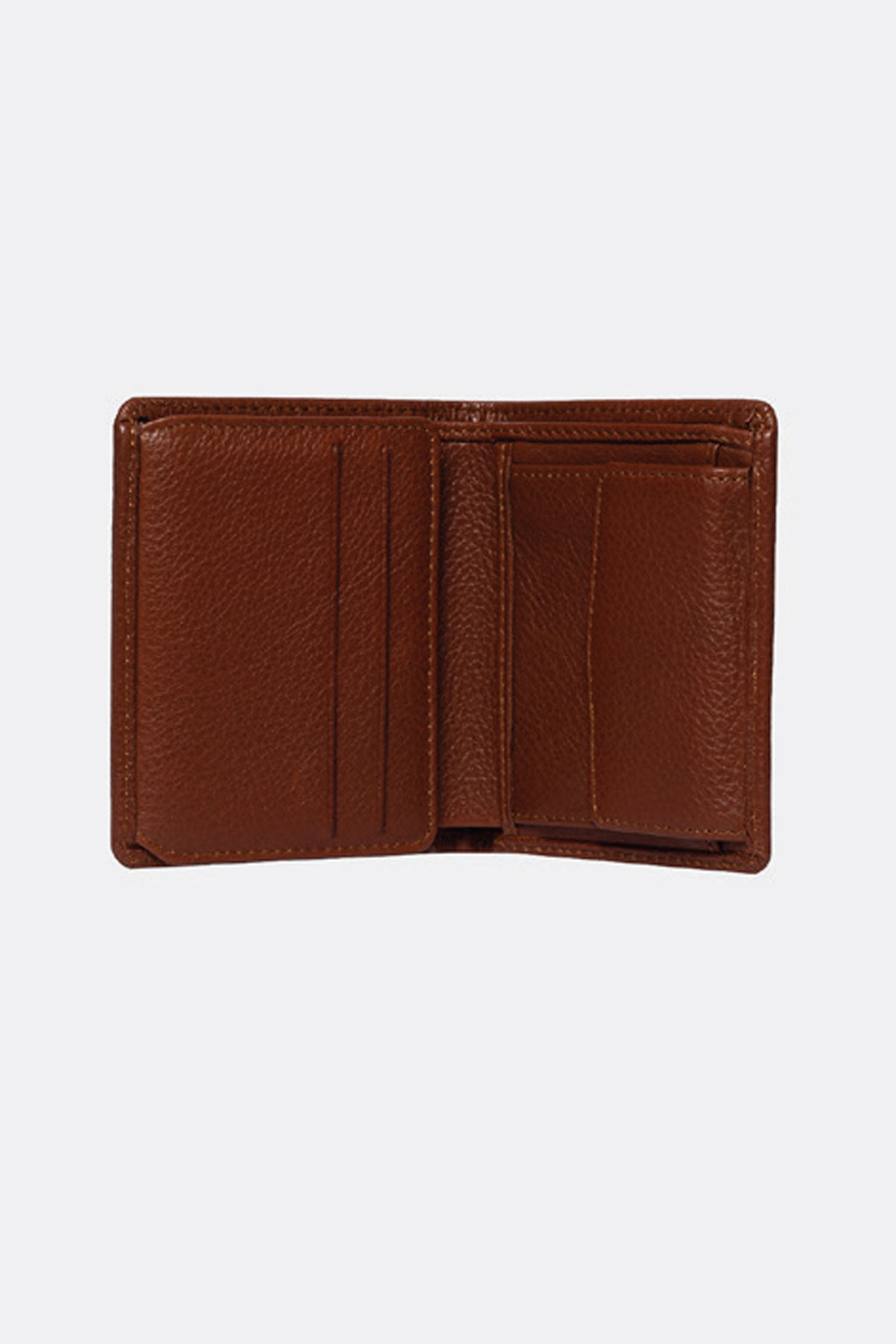 Grande Hakiki Deri Kahverengi Erkek Cüzdanı - Görsel 2