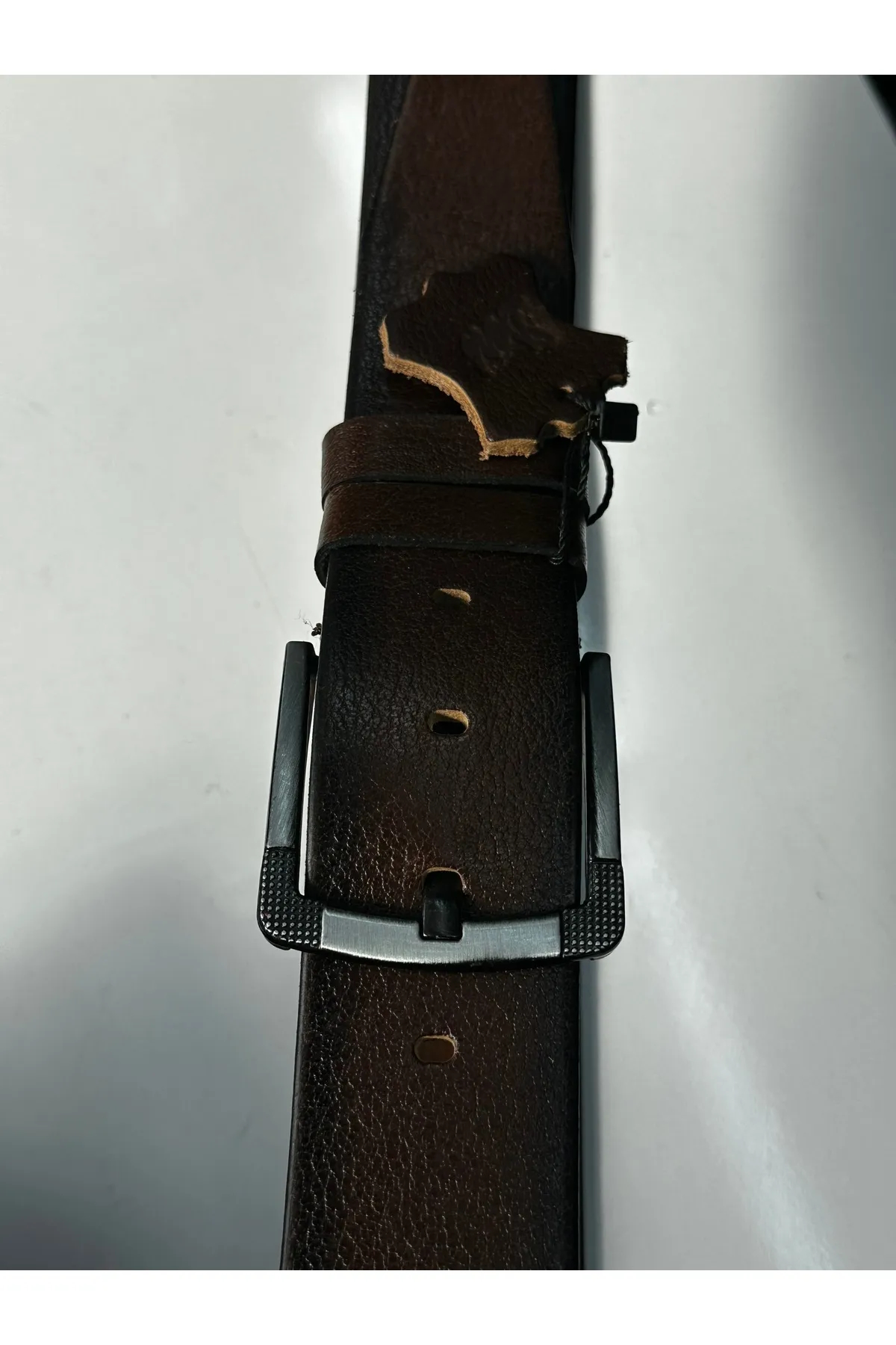 ABAYS Kahverengi Erkek Kemer - Görsel 3